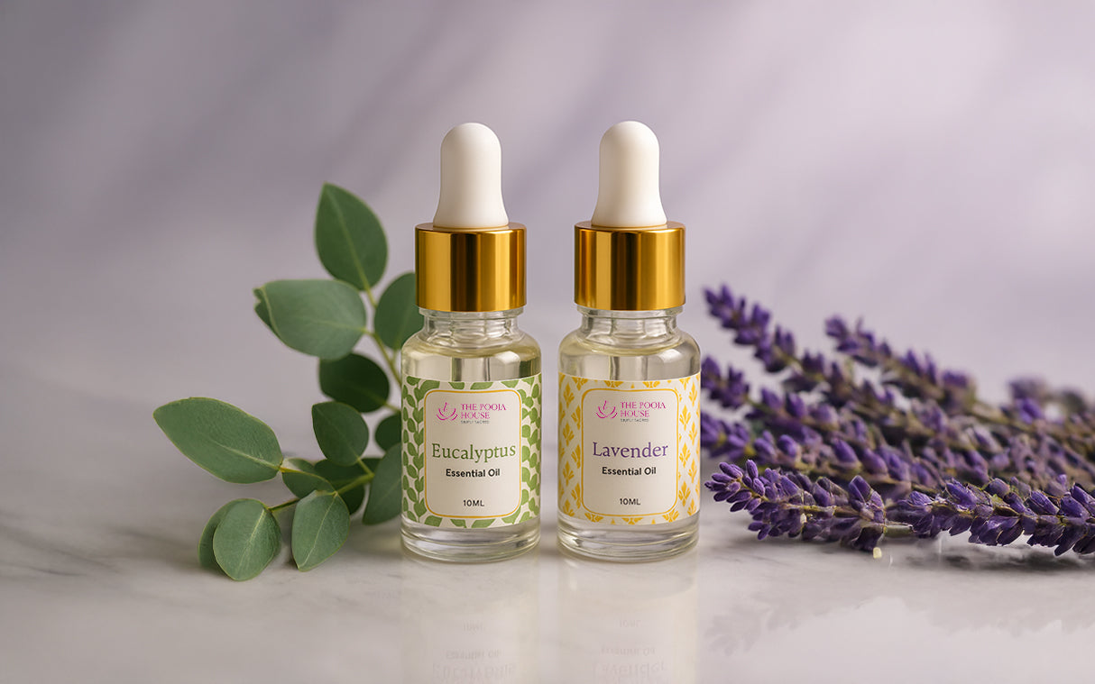 Essential Oil Combo – Eucalyptus & Lavender (10ml x 2)