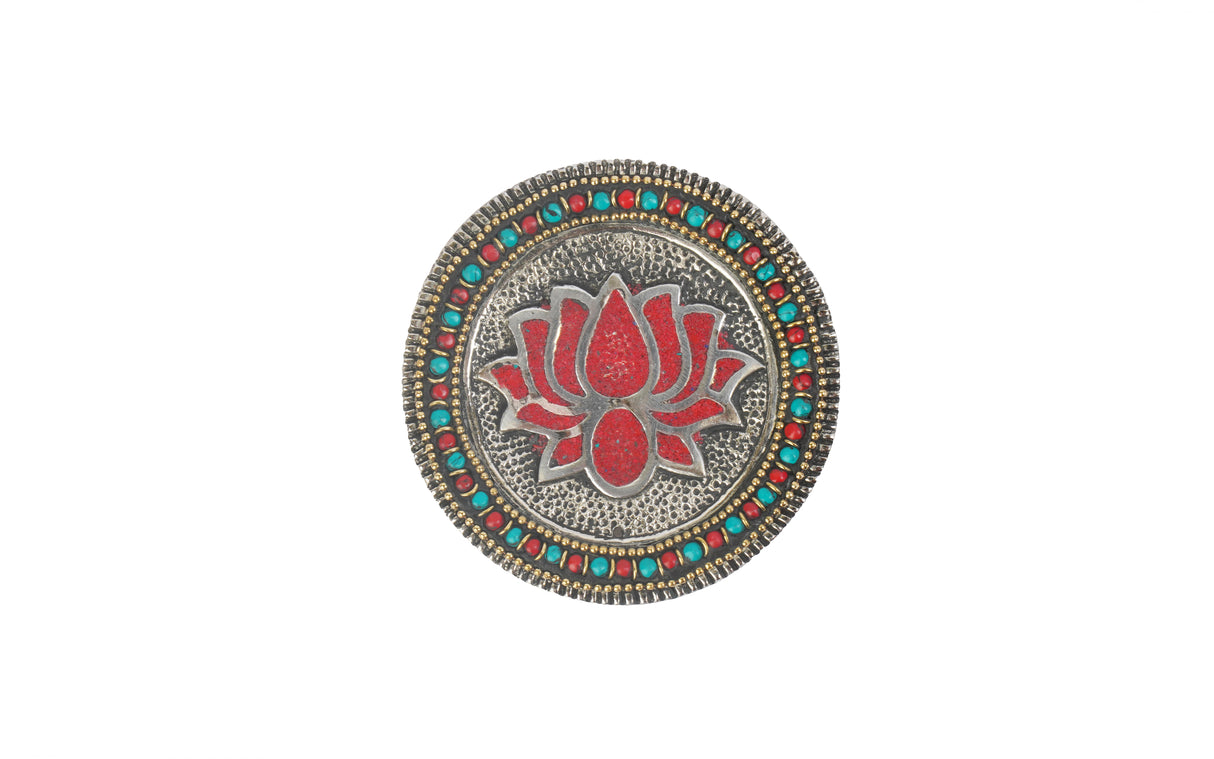 Lotus Blossom Incense Plate