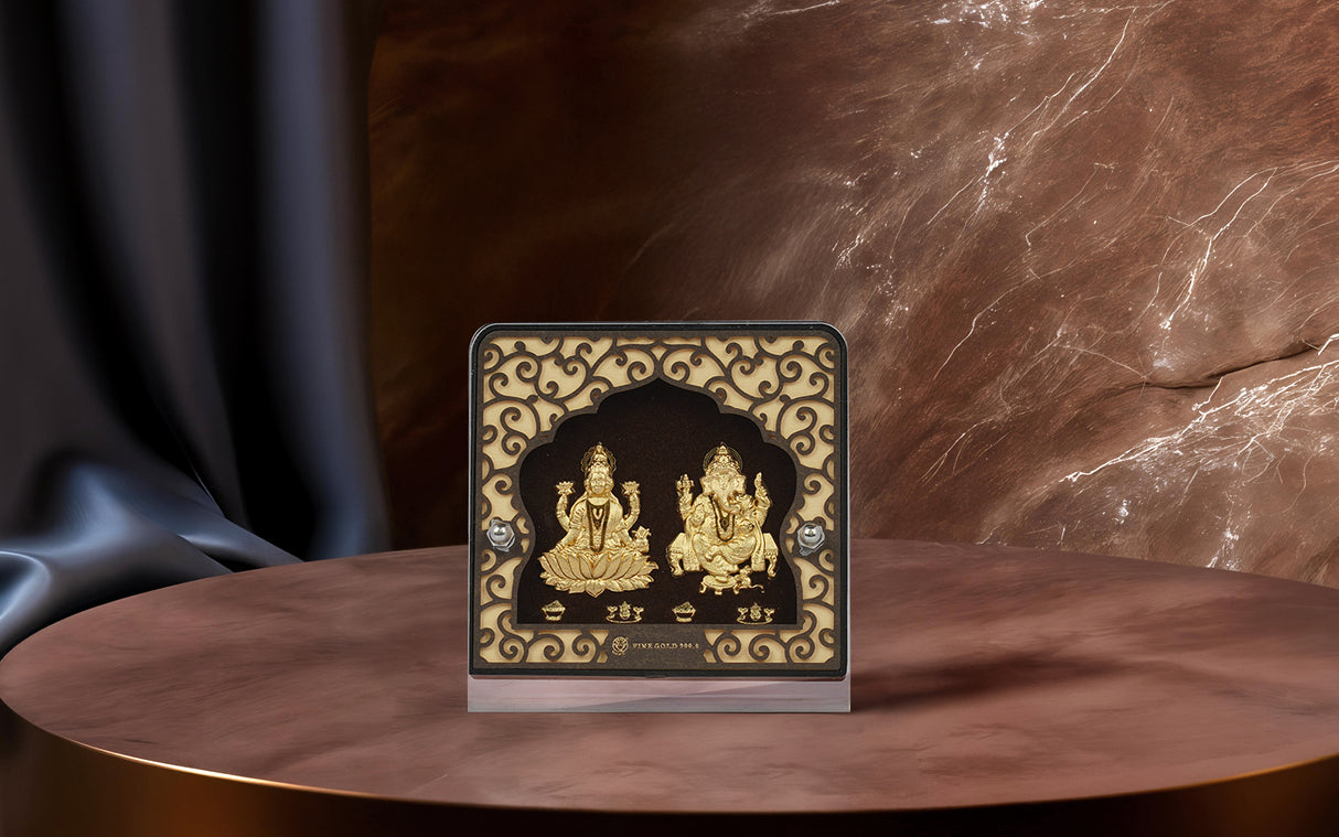 Lord Ganesha & Goddess Lakshmi Pair Table Top