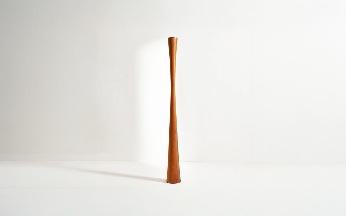 Trataka Meditation Candle Stand (Wooden) – Handcrafted for Yogic Focus & Mindfulness