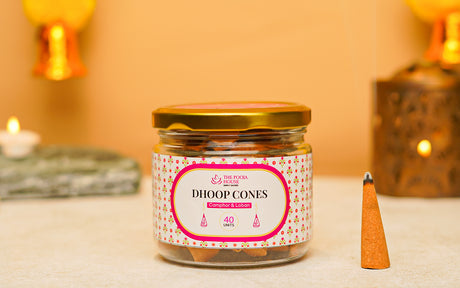 dhoop cones camphor and loban