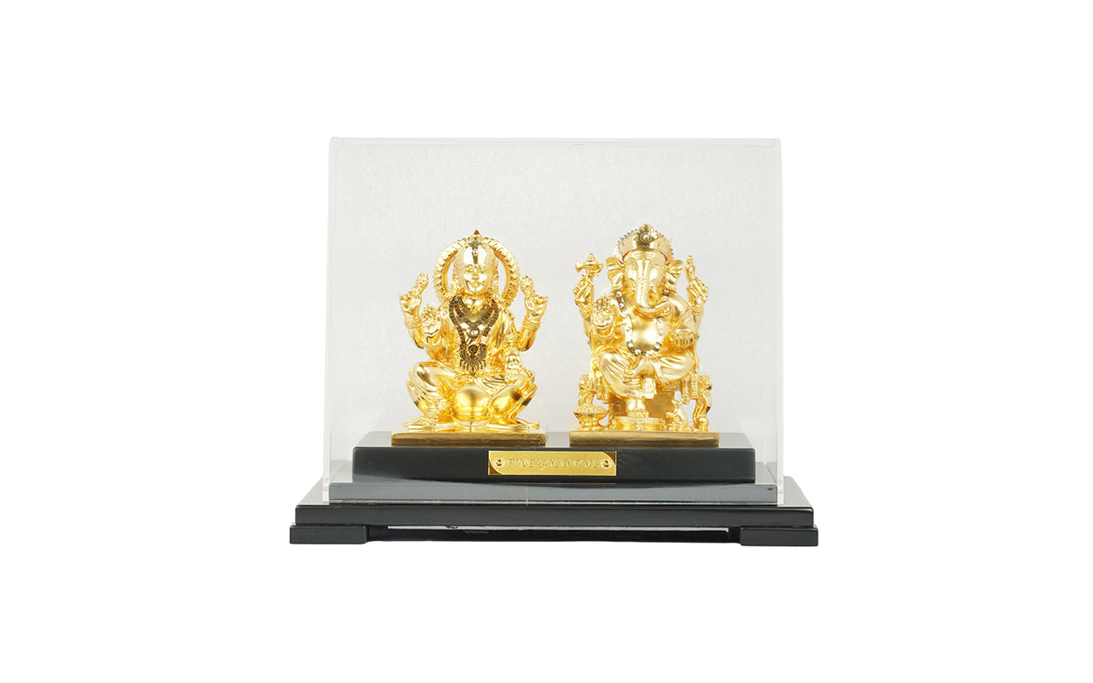 Ganesha Lakshmi Pair Idol